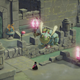 The crow talks to a giant frog in Death's Door, one of the best games of 2021.